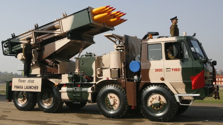 Indian Army practises long-range Pinaka missile firing in Pokhran