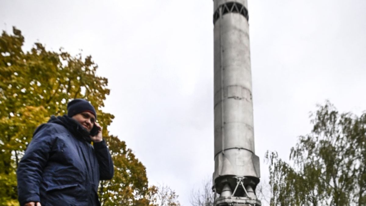 A woman walks her pet in front of a Soviet R-9A intercontinental ballistic missile (ICBM) next to the central Museum of Russia's Armed Forces in Moscow. Image used for representative purpose/AFP A woman walks her pet in front of a Soviet R-9A intercontinental ballistic missile (ICBM) next to the central Museum of Russia's Armed Forces in Moscow. Image used for representative purpose/AFP