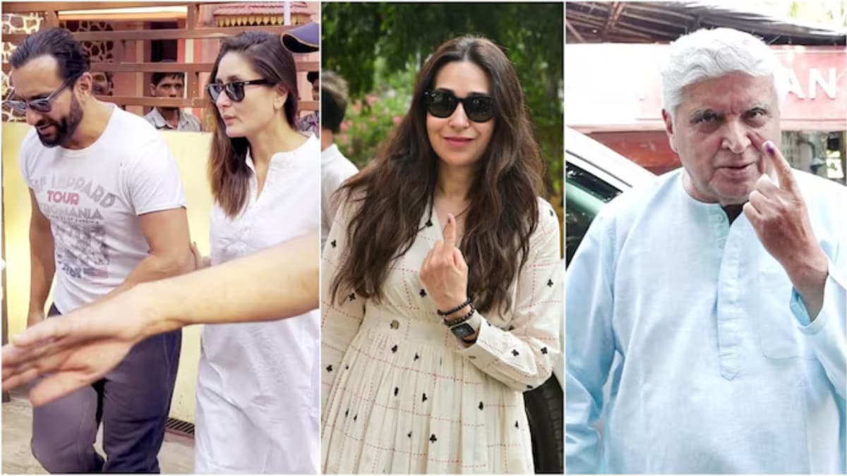 Maharashtra Election 2024: Saif Ali Khan, Kareena Kapoor Khan, Javed Akhtar, Akshay Kumar cast their vote, elderly citizen complaints to 'Hera Pheri' actor in viral video