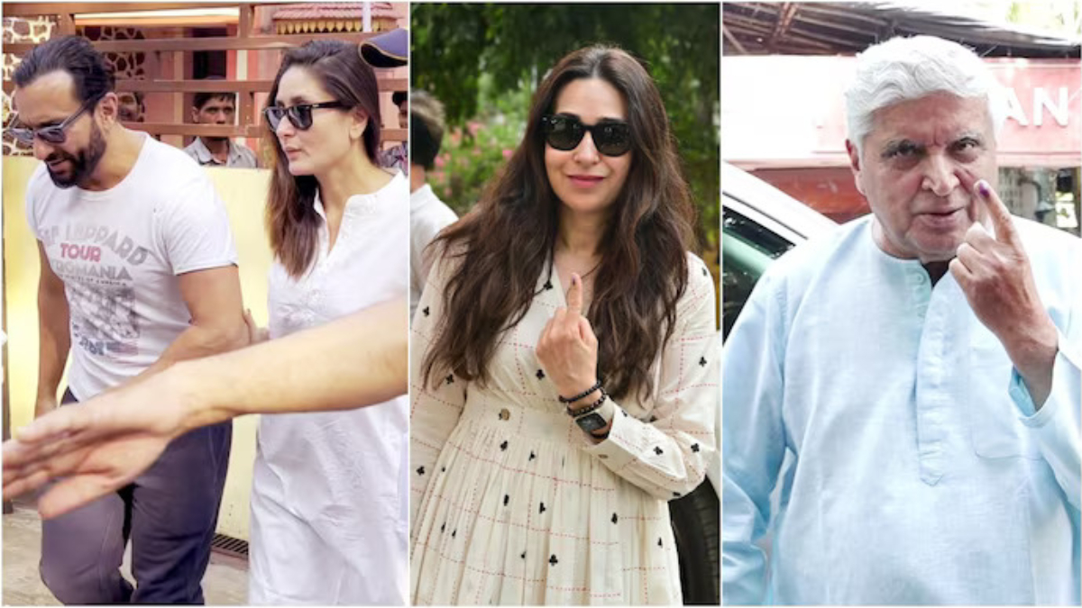 Maharashtra Election 2024: Saif Ali Khan, Kareena Kapoor Khan, Javed Akhtar, Akshay Kumar cast their vote, elderly citizen complaints to 'Hera Pheri' actor in viral video Maharashtra Election 2024: Saif Ali Khan, Kareena Kapoor Khan, Javed Akhtar, Akshay Kumar cast their vote, elderly citizen complaints to 'Hera Pheri' actor in viral video