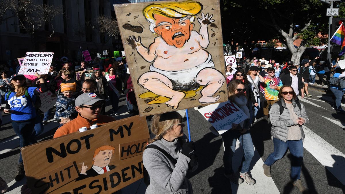 Women protest against Donald Trump in Los Angeles. The return of Trump has made many women wary, with some choosing to be part of the 4B movement. File image/AFP Women protest against Donald Trump in Los Angeles. The return of Trump has made many women wary, with some choosing to be part of the 4B movement. File image/AFP