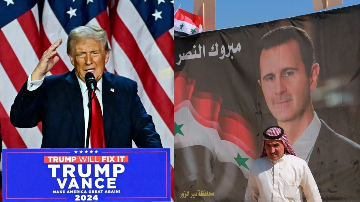 'This is not our fight': Trump says US should 'stay out of Syria' as Assad regime struggles to survive