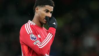 Marcus Rashford has endured a poor run of form for Manchester United recently. Reuters  