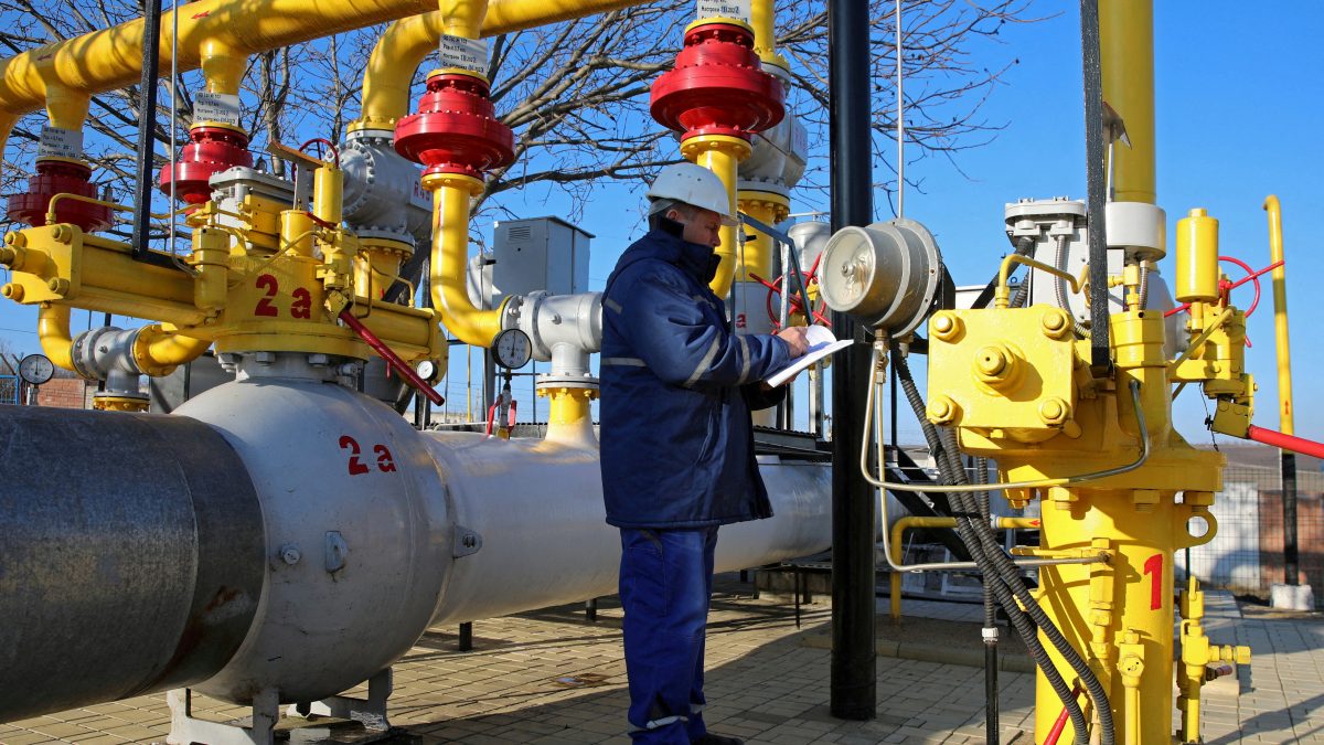 An employee works at the Chisinau-1 gas distribution plant of Moldovatransgaz energy company in Chisinau, Moldova. File image/Reuters An employee works at the Chisinau-1 gas distribution plant of Moldovatransgaz energy company in Chisinau, Moldova. File image/Reuters