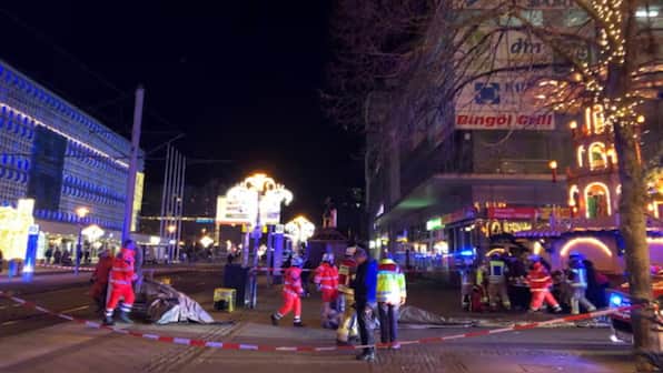 Germany: 2 killed, several injured as car rams into crowd at Christmas market, police call it 'terror attack'