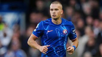 Mykhailo Mudryk is on the verge of a ban if the Chelsea player is found to have consumed the banned substance on purpose. AP 