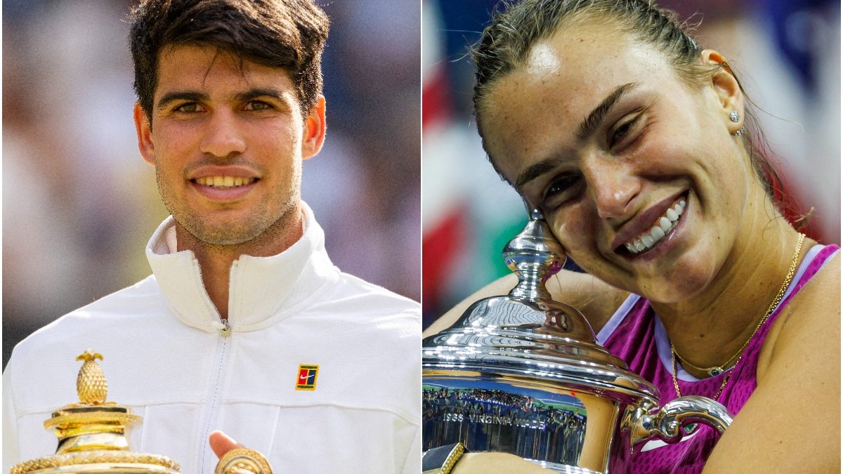 Carlos Alcaraz and Aryna sabalenka enjoyed success on the tennis court but it was a mixed 2024 for tennis altogether with doping controversies. Reuters Carlos Alcaraz and Aryna sabalenka enjoyed success on the tennis court but it was a mixed 2024 for tennis altogether with doping controversies. Reuters