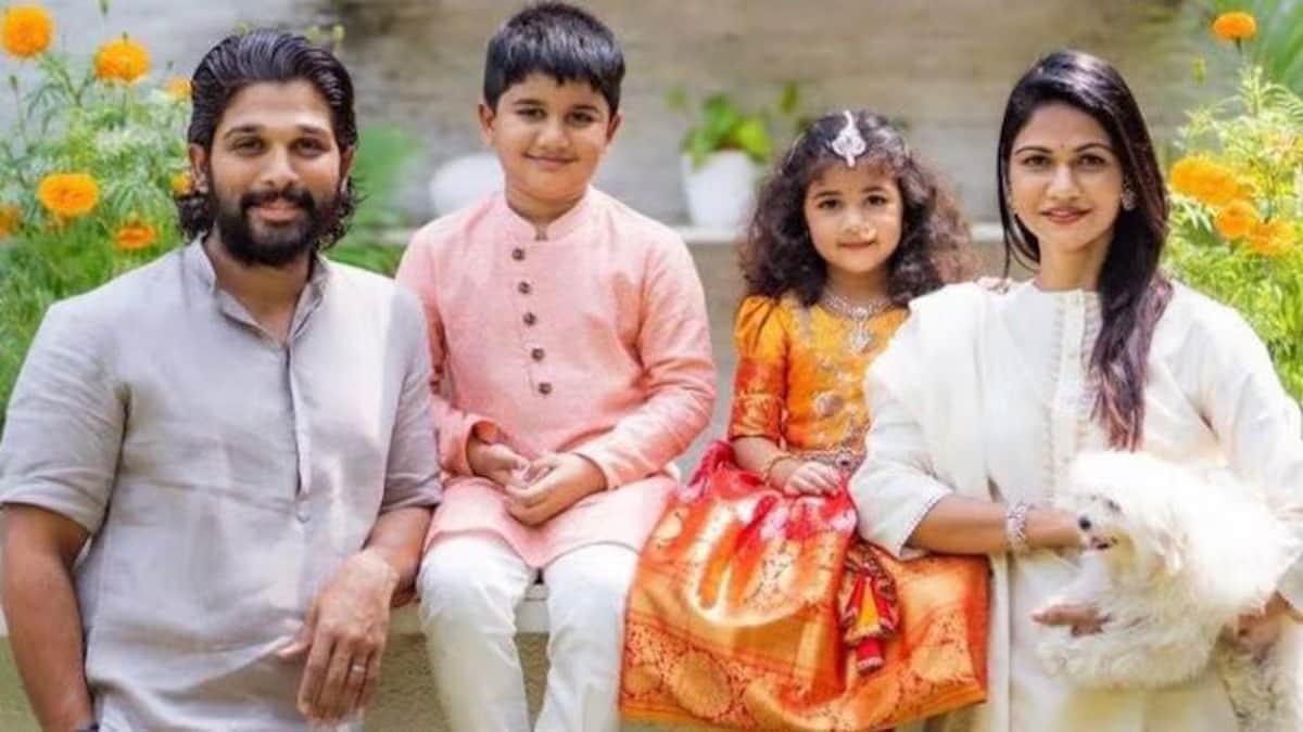 'Pushpa 2' star Allu Arjun's children taken away as actor's home attacked by protestors amid stampede row