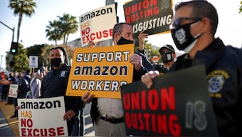 The push for strikes follows a missed deadline on 15 December, when Amazon was expected to agree to talks with workers at its JFK8 warehouse in Staten Island, the first Amazon warehouse in the US to unionise after a historic 2022 election. Image Credit: Reuters