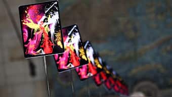 With an estimated 18.8-inch screen size, the device would rival the display area of a 13-inch MacBook while providing added flexibility through its foldable design. Image Credit: Reuters