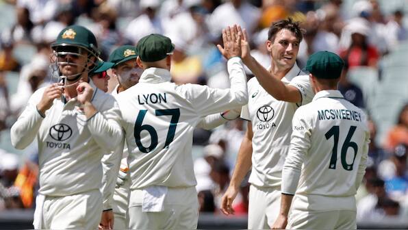 Indian batters crumble yet again as Australia level Test series with 10-wicket win in Adelaide pink-ball Test