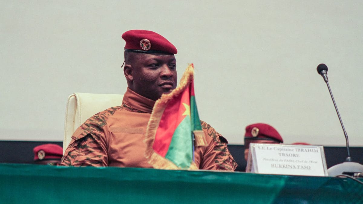 Burkina Faso's military leader dissolves government, sacks prime minister