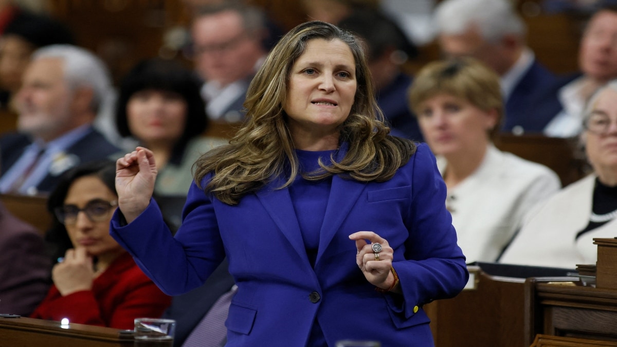 Canada's Finance Minister Chrystia Freeland quits, attacks PM Trudeau's 'political gimmicks'