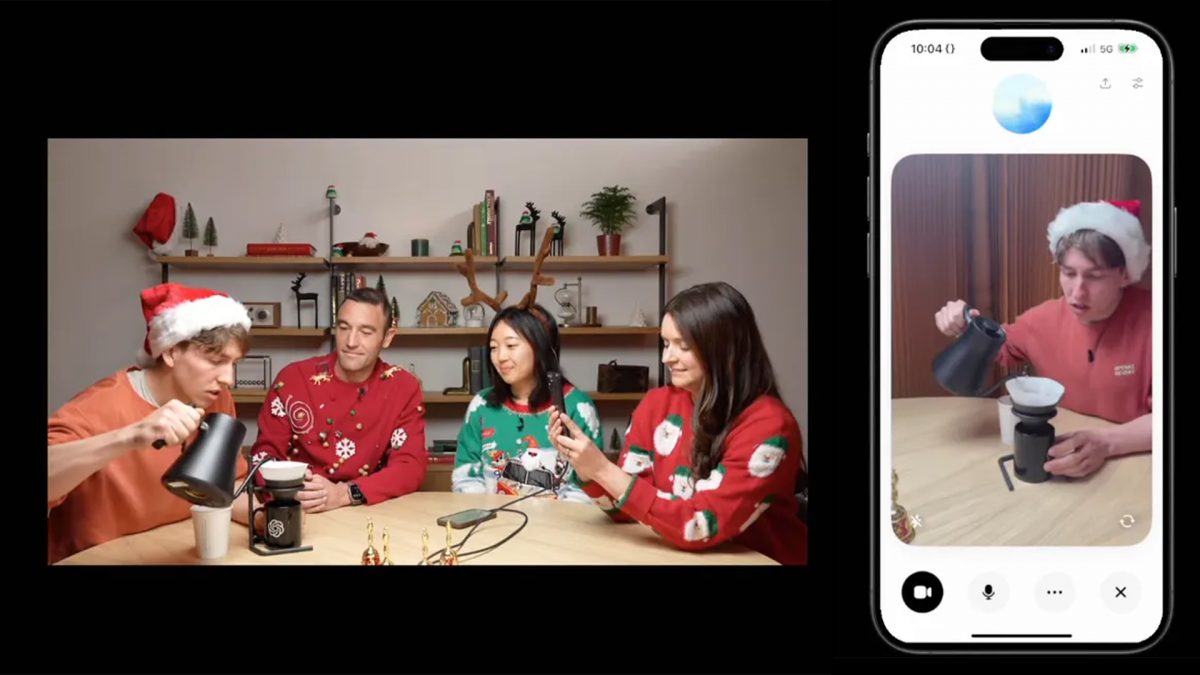 During its debut, OpenAI’s team also demonstrated the feature by having ChatGPT guide the process of making pour-over coffee. Image Credit: OpenAI During its debut, OpenAI’s team also demonstrated the feature by having ChatGPT guide the process of making pour-over coffee. Image Credit: OpenAI