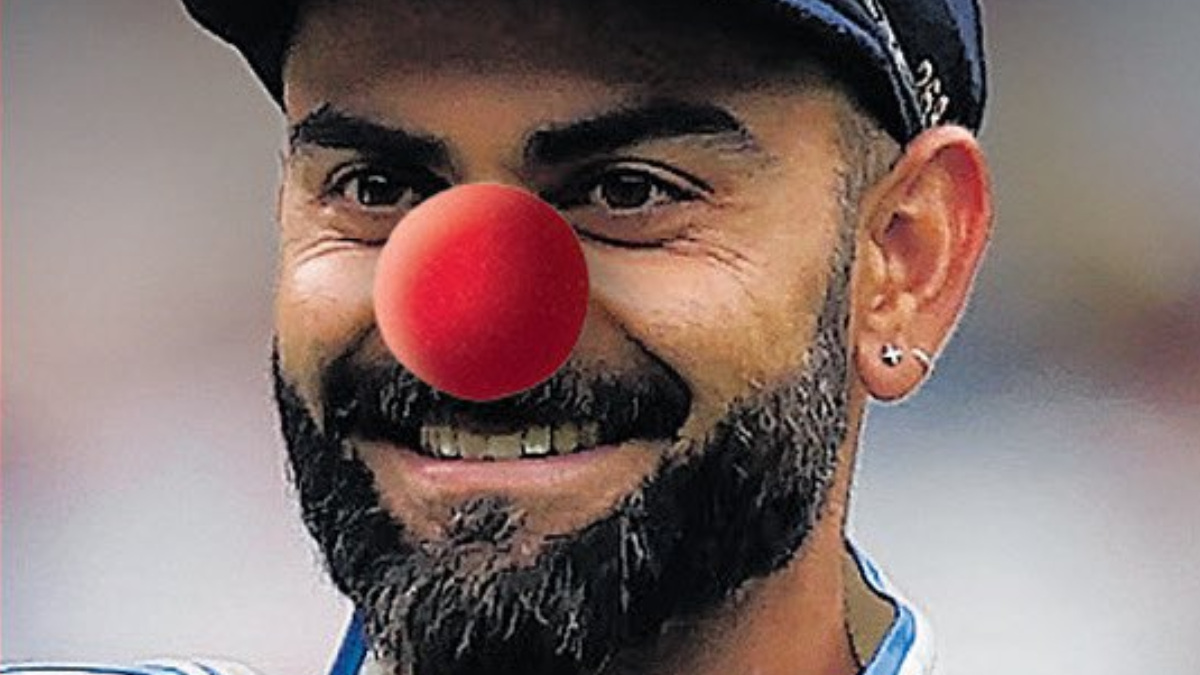 Indian batting star Virat Kohli was depicted as a clown by Perth-based daily The West Australian. Image credit: X Indian batting star Virat Kohli was depicted as a clown by Perth-based daily The West Australian. Image credit: X