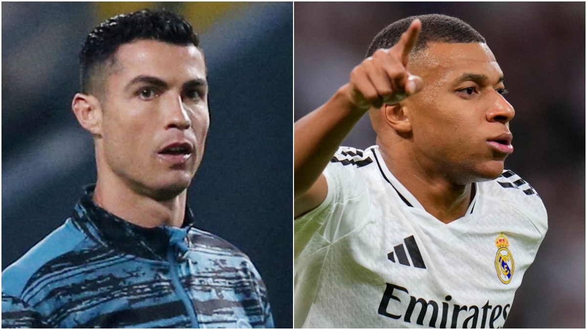 Cristiano Ronaldo's prediction on Kylian Mbappe goes viral after French star's struggles at Real Madrid