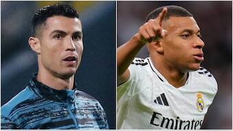 Portuguese superstar Cristiano Ronaldo, who had scored more than 300 goals in nine seasons for Real Madrid, had expected Kylian Mbappe to initially struggle following his high-profile move from Paris Saint-Germain. Reuters/AP