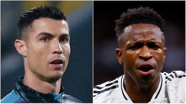 Cristiano Ronaldo says Real Madrid's Vinicius Junior missing out on Ballon d'Or 'was unfair'
