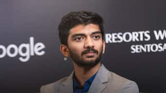D Gukesh pressed on even after being offered a draw by Ding Liren in Game 6 of the World Chess Championship in Singapore. Image credit: FIDE