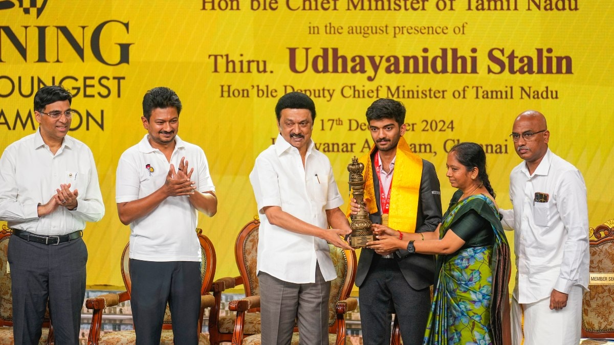 Gukesh says Chennai 'one of the best cities in world of chess' as world champion felicitated by Tamil Nadu CM Stalin