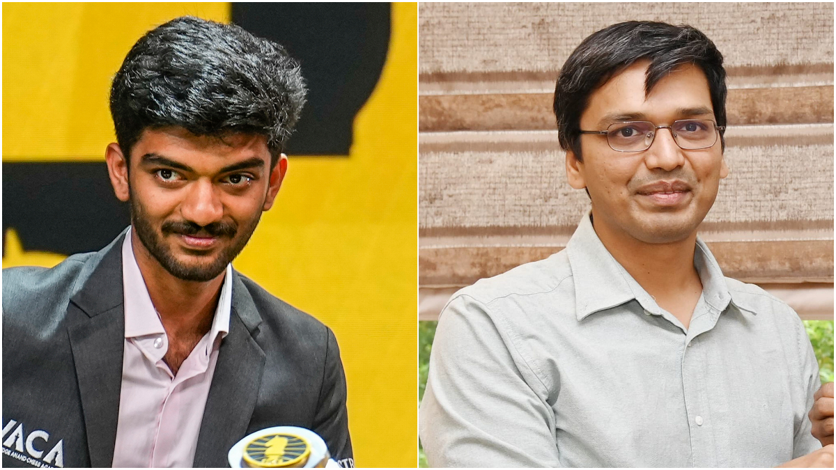 Indian Grandmaster Pentala Harikrishna (right) was part of the team that helped D Gukesh win the 2024 FIDE World Championship in Singapore, providing the teenager crucial tips on facing Chinese GM Ding Liren. PTI Indian Grandmaster Pentala Harikrishna (right) was part of the team that helped D Gukesh win the 2024 FIDE World Championship in Singapore, providing the teenager crucial tips on facing Chinese GM Ding Liren. PTI