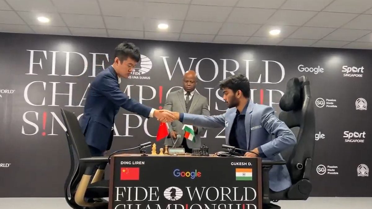 D Gukesh vs Ding Liren Game 10: World Chess Championship 2024 witnesses another tame draw