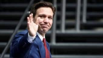 Florida Governor Ron DeSantis. Reuters File