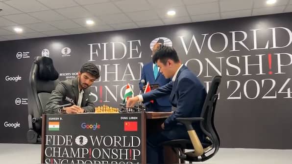 Ding Liren stuns D Gukesh in Game 12 of World Chess Championship 2024, ties scores at 6-6