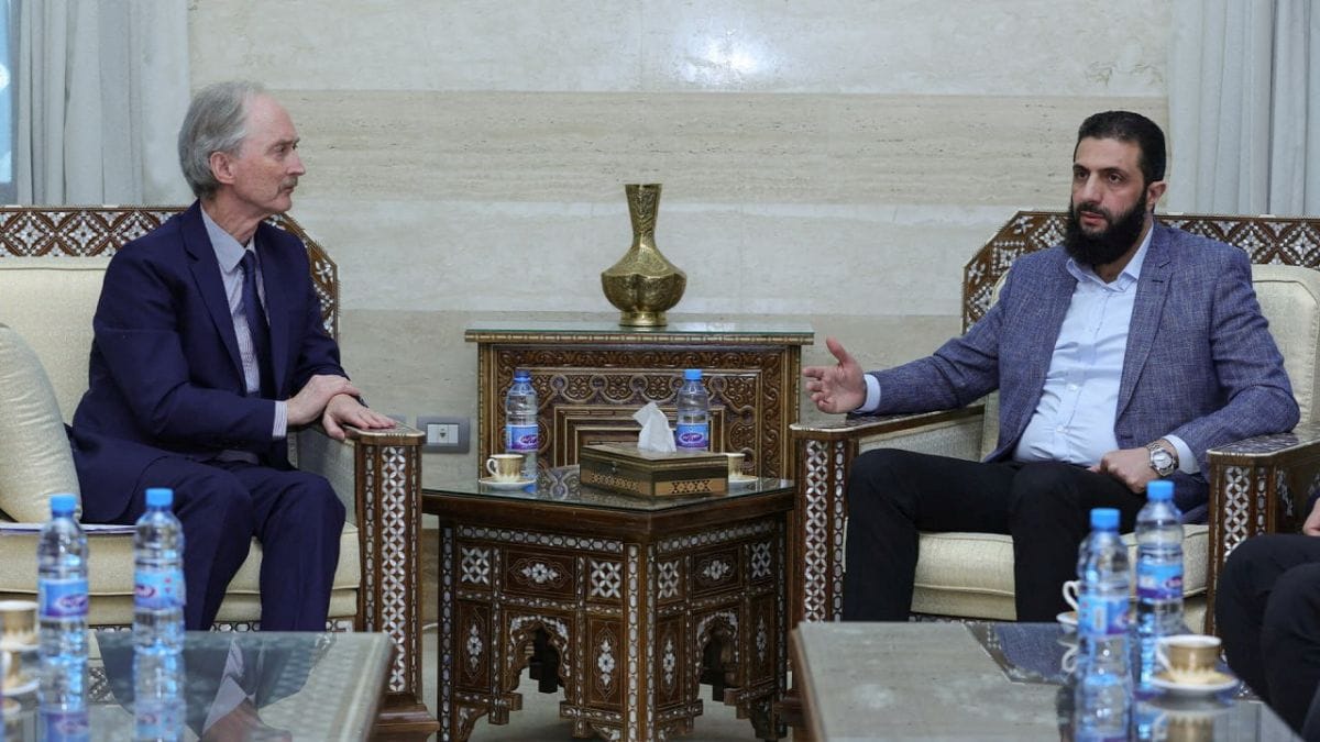 UN’s Syria envoy meets HTS chief Sharaa, calls for inclusive transition in post-Assad govt