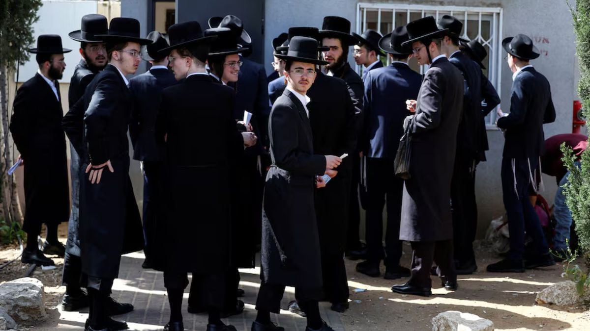 Wives & mothers of Israeli soldiers protest against draft exemptions to ultra-Orthodox Jews