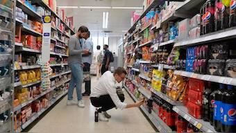 The British economy has flattened, registering 0% economic growth in the third quarter (July-September 2024). (Photo: AP)