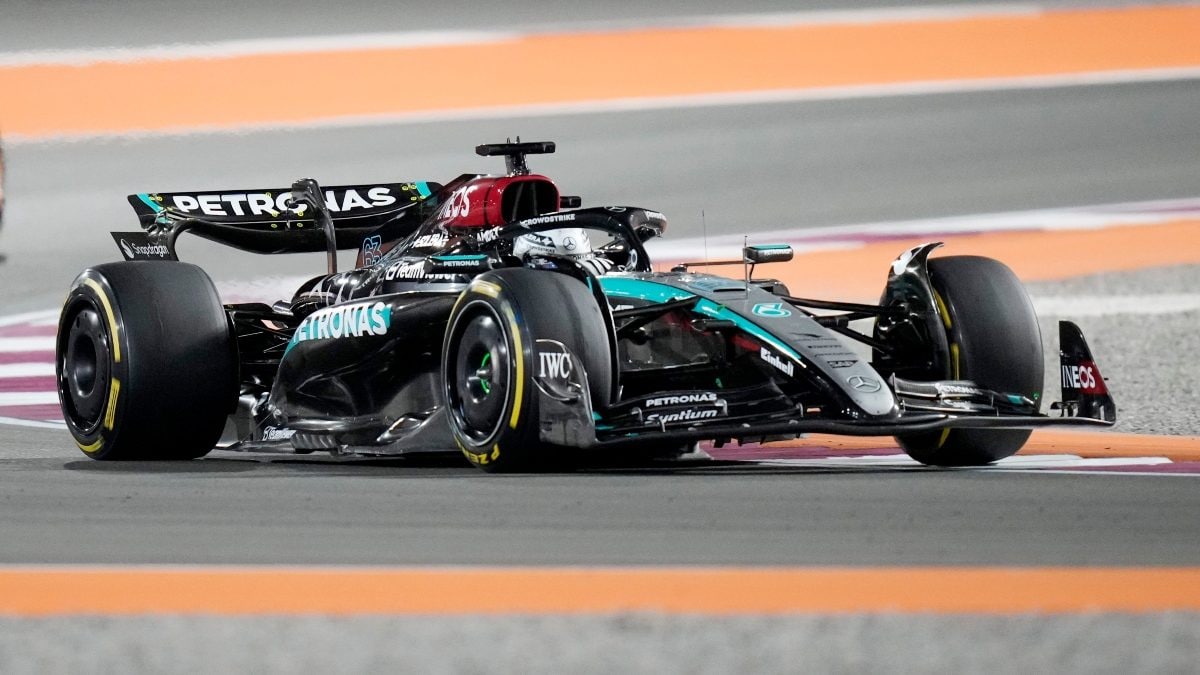 Formula 1: George Russell takes pole position for Qatar Grand Prix after Max Verstappen handed grid penalty