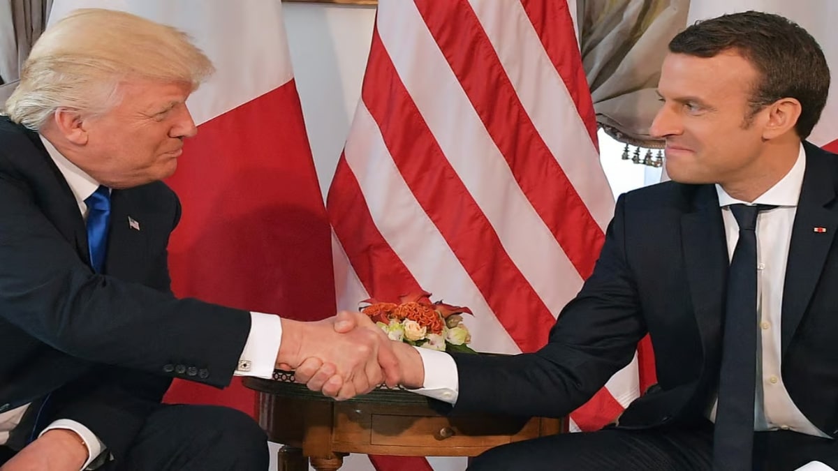 Macron to hold talks with Trump, Zelenskyy as he prepares to dazzle leaders with a 'new & shiny' Norte Dame