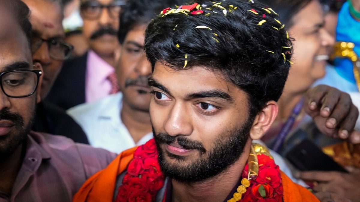 World chess champion D Gukesh recently received a heroes' welcome from fans on his return to Chennai from Singapore. PTI World chess champion D Gukesh recently received a heroes' welcome from fans on his return to Chennai from Singapore. PTI