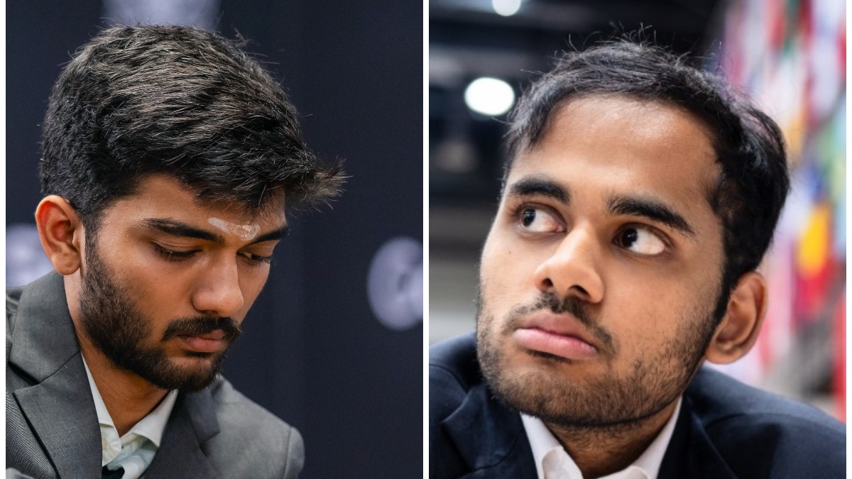 D Gukesh and Arjun Erigaisi are in contention at 2025 Norway Chess. Image: PTI / FIDE D Gukesh and Arjun Erigaisi are in contention at 2025 Norway Chess. Image: PTI / FIDE