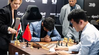 FIDE hailed D Gukesh and Ding Liren for putting up a good show during the 2024 World Chess Championship match in Singapore. Image credit: FIDE 