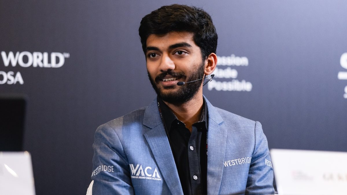 D Gukesh became the 18th player overall to win the World Chess Championship title. Image: FIDE D Gukesh became the 18th player overall to win the World Chess Championship title. Image: FIDE
