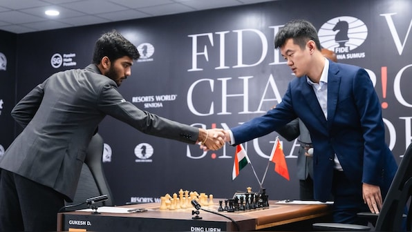 D Gukesh 'disappointed' after missing out on a win in Game 7 vs Ding Liren:  'Today was a missed chance' – Firstpost