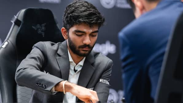 D Gukesh vs Ding Liren Game 12 Highlights, World Chess Championship 2024: Ding beats Gukesh in Game 12, levels score 6-6