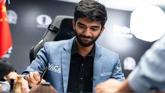 D Gukesh on Thursday became the youngest-ever world chess champion after he defeated Ding Liren at the 2024 World Chess Championship. Image: FIDE 