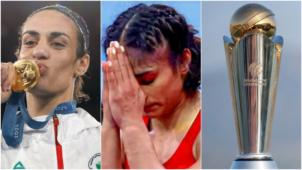 While Imane Khelif and Vinesh Phogat courted controversy in the Paris Olympics, the 2025 ICC Champions Trophy had been in a state of limbo for the longest time due to the dispute between the BCCI and the PCB. Image credit: Reuters/AP/PCB While Imane Khelif and Vinesh Phogat courted controversy in the Paris Olympics, the 2025 ICC Champions Trophy had been in a state of limbo for the longest time due to the dispute between the BCCI and the PCB. Image credit: Reuters/AP/PCB