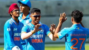 Indian U19 cricket team lost to Bangladesh in the Youth Asia Cup final in Dubai on Sunday. Image: AP