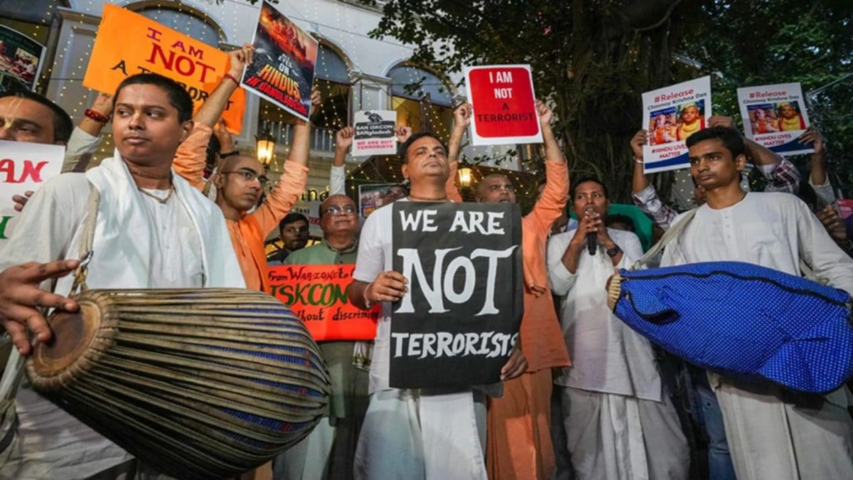 'Be very careful': Iskcon Kolkata advises Bangladesh monks to avoid saffron robes, tilak on forehead