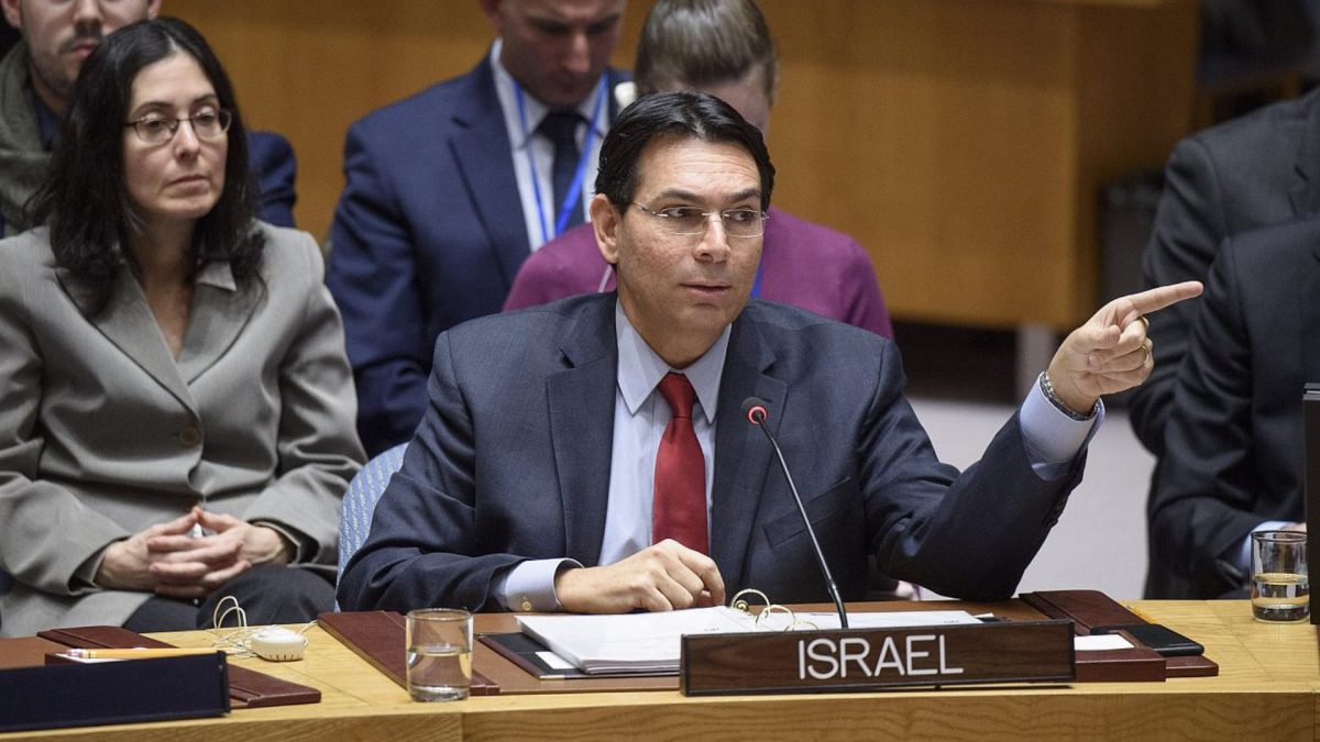 Israeli Ambassador to the UN Danny Danon addresses the Security Council. Source: File | UN Photo. Israeli Ambassador to the UN Danny Danon addresses the Security Council. Source: File | UN Photo.
