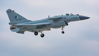 AVIC Chengdu Aircraft makes J-10C fighter jets as well as the JF-17 Thunder planes – which are considered the backbone of the Pakistan Air Force since the US stopped supplying Pakistan with F-16s. Image courtesy Valka