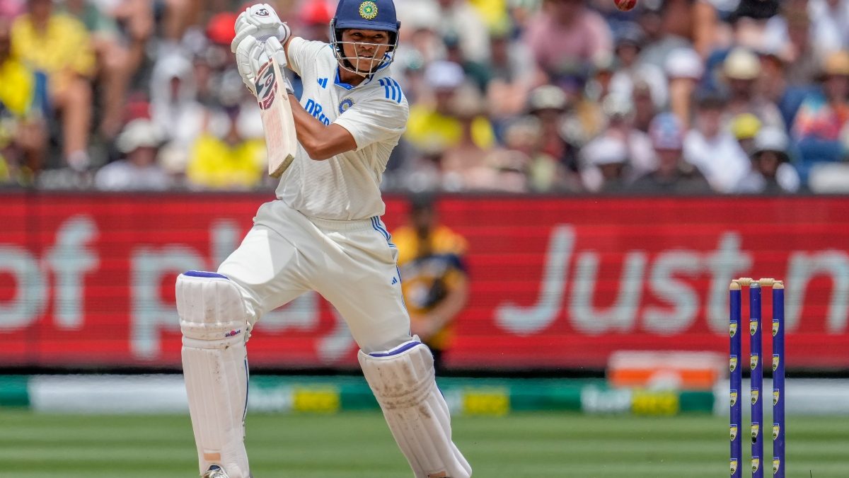 Yashasvi Jaiswal in action during a Test between Australia and India in Melbourne. Image: AP Yashasvi Jaiswal in action during a Test between Australia and India in Melbourne. Image: AP