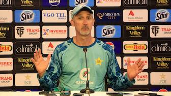 Former Pakistan red-ball coach Jason Gillespie joined his white-ball counterpart Gary Kirsten in resigning less than a year into the role. Image: Reuters