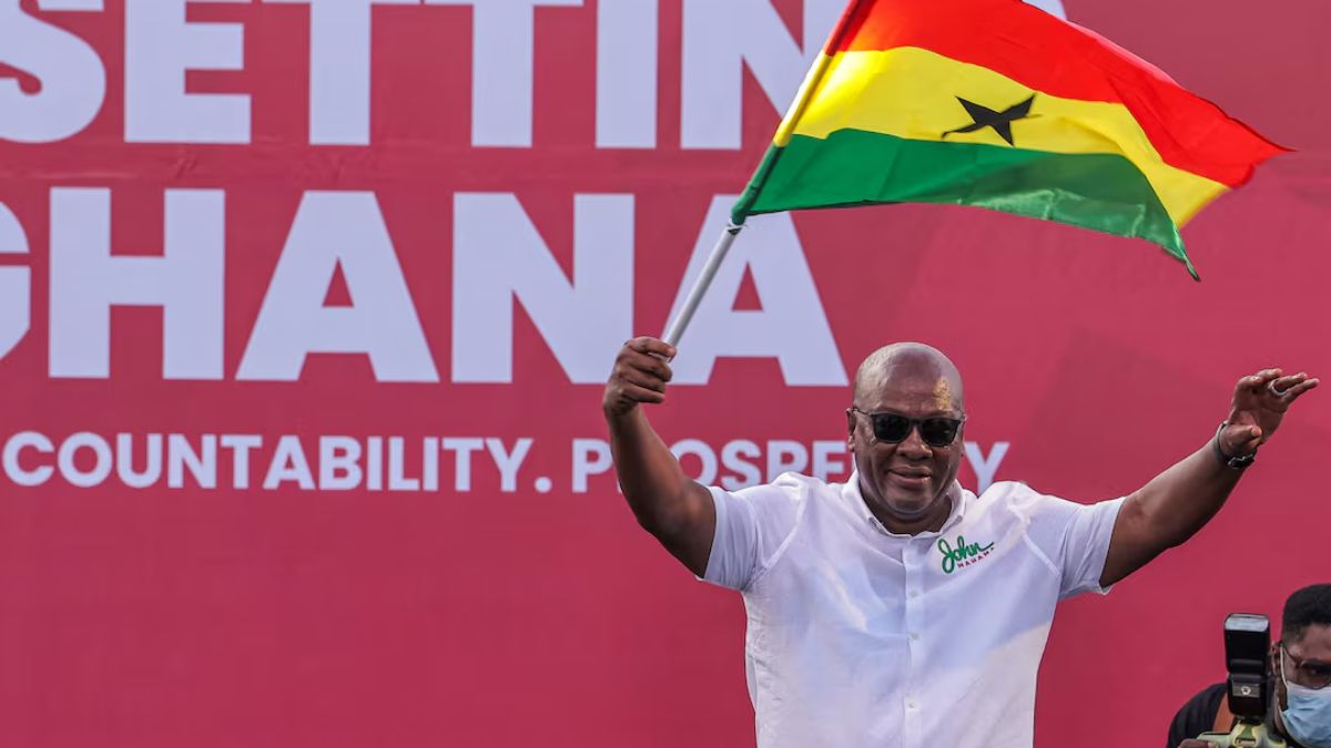 Ghana election results: Former President John Mahama claims victory in tight race Ghana election results: Former President John Mahama claims victory in tight race
