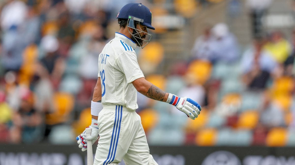 Virat Kohli walks off the field after being dismissed on Day three of the third Test in Brisbane. AP Virat Kohli walks off the field after being dismissed on Day three of the third Test in Brisbane. AP