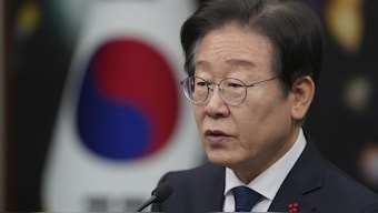 South Korea's main opposition Democratic Party leader Lee Jae-myung. AP